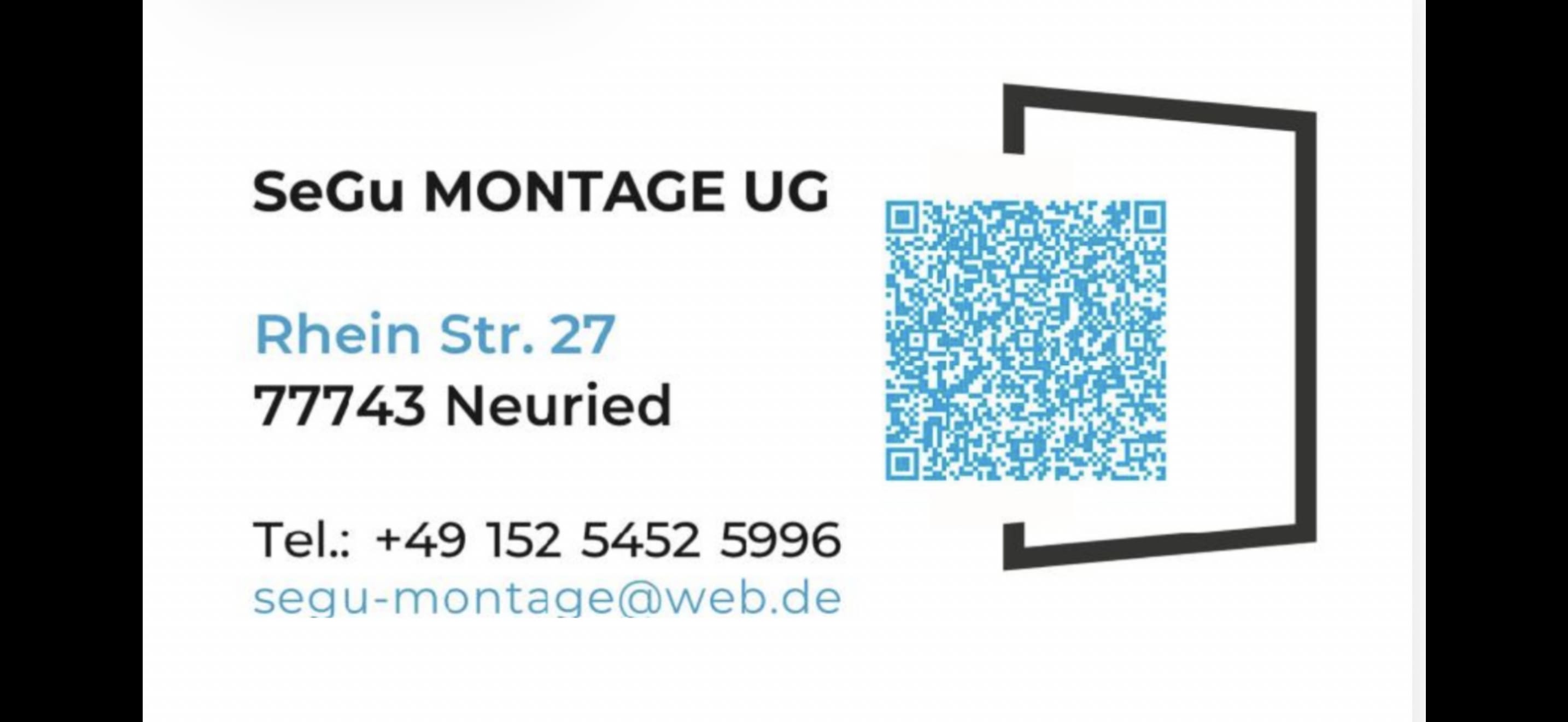 Logo von SeGu Montage UG (haftungsbeschränkt)