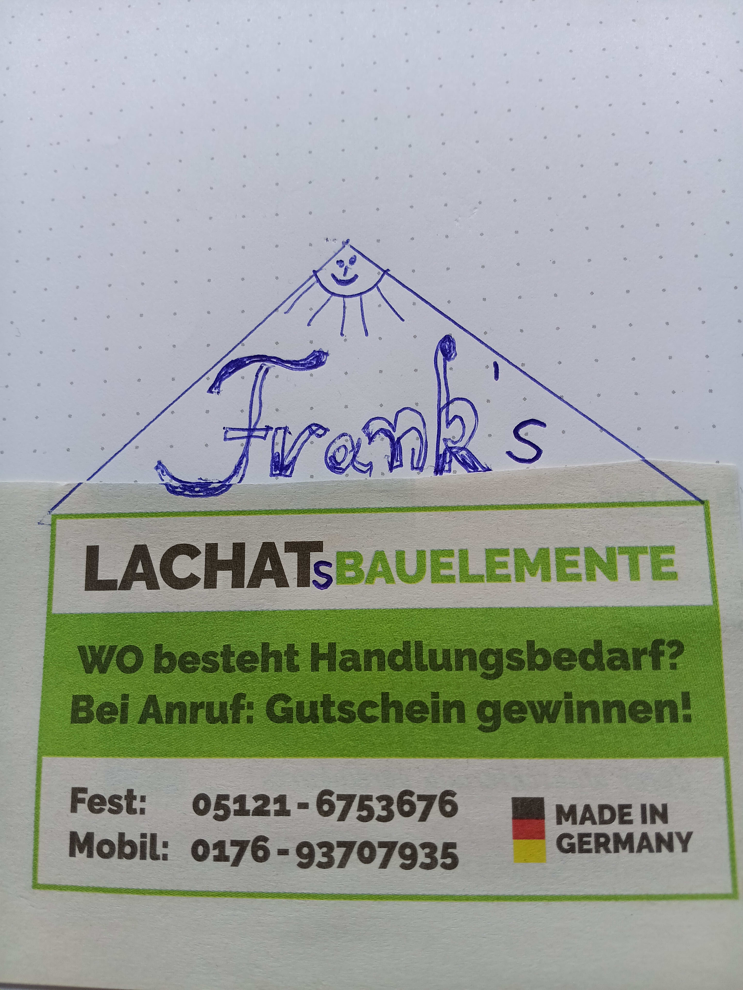 Logo von Frank'sBAUELEMENTE