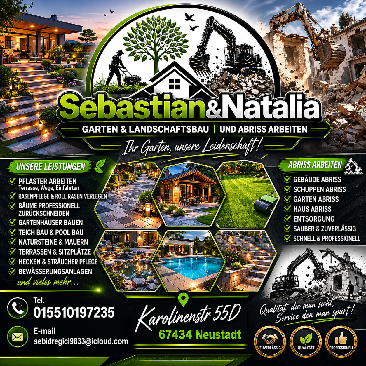 Logo von Sebastian&Natalia Gartenbau
