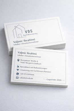 Logo von VDS Bau & Renovierung