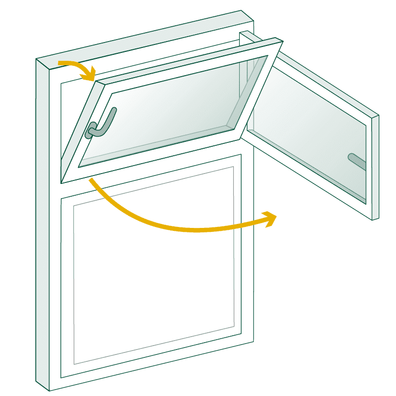 Fenster Kippfenster Oberlicht