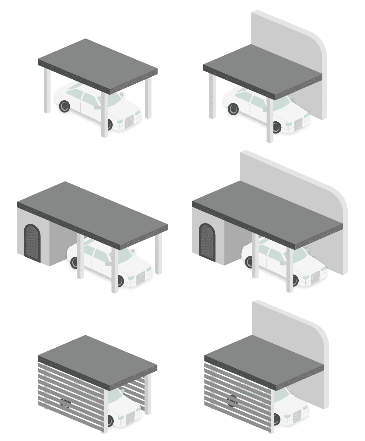 Carport Einzelcarport Bauweisen