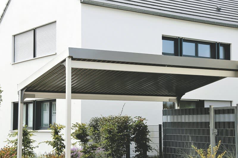 Carport Außenansicht