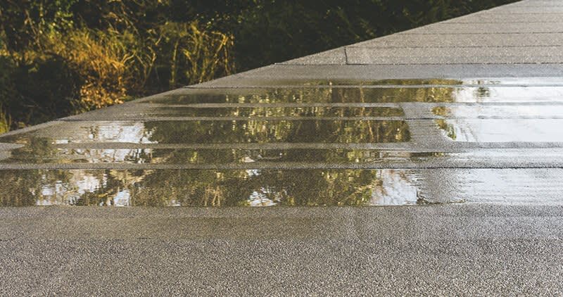 Wasser Flachdachabdichtung