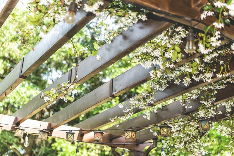 Terrassenüberdachung ohne Dacheindeckung