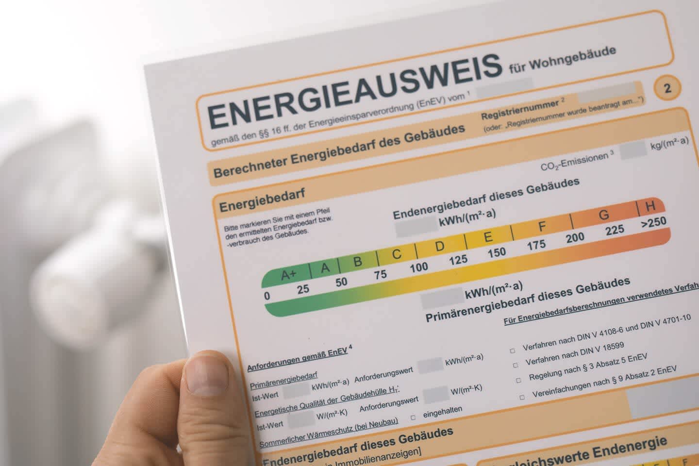 Energieausweis Abbild