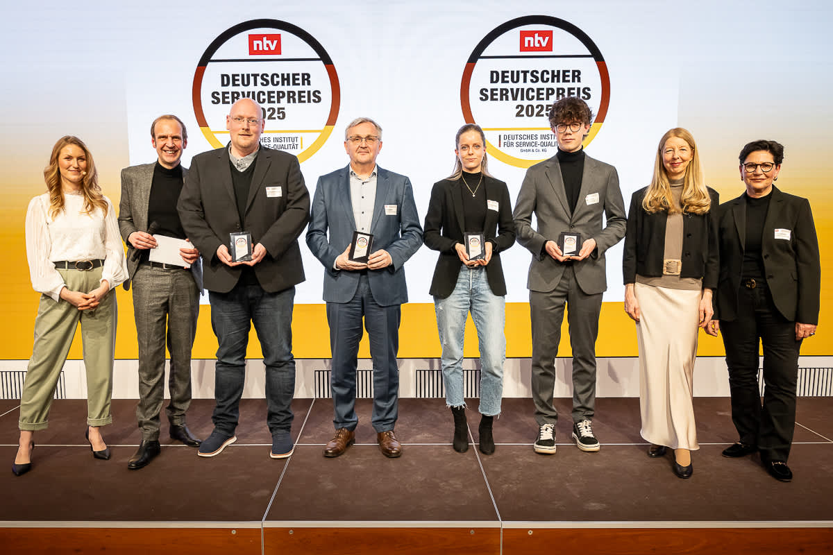 Preisverleihung Deutscher Service-Preis 2025