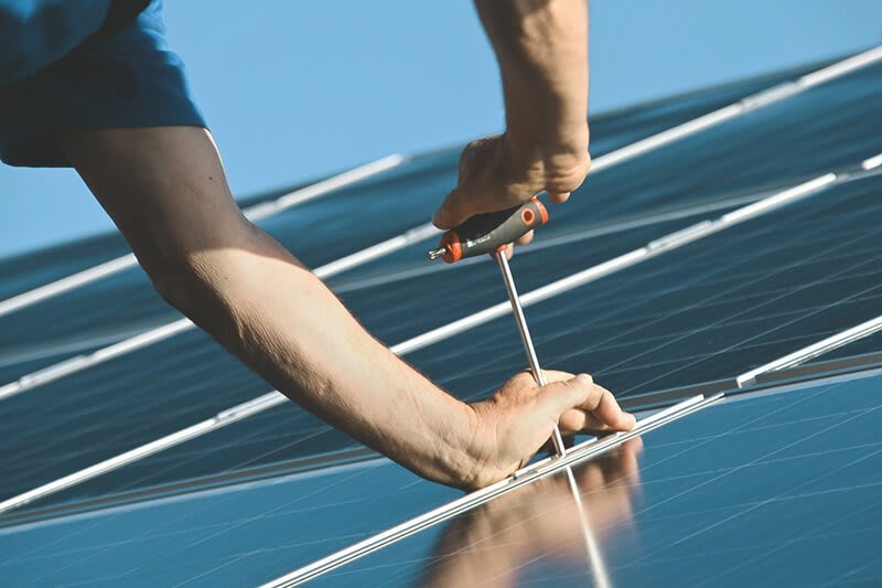 Solaranlage Genehmigung Einbau