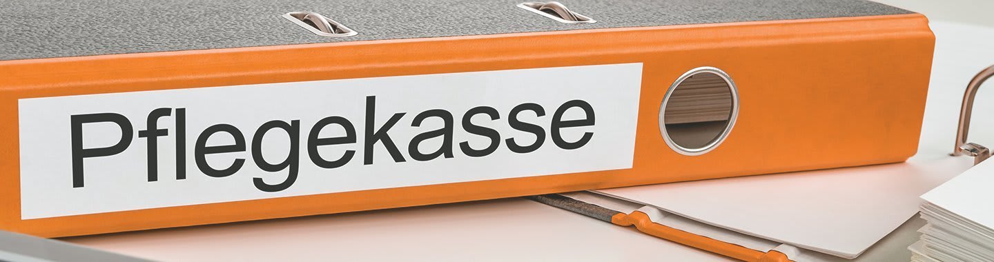 Pflegekassen-Ordner für Zuschüsse für Hausnotruf