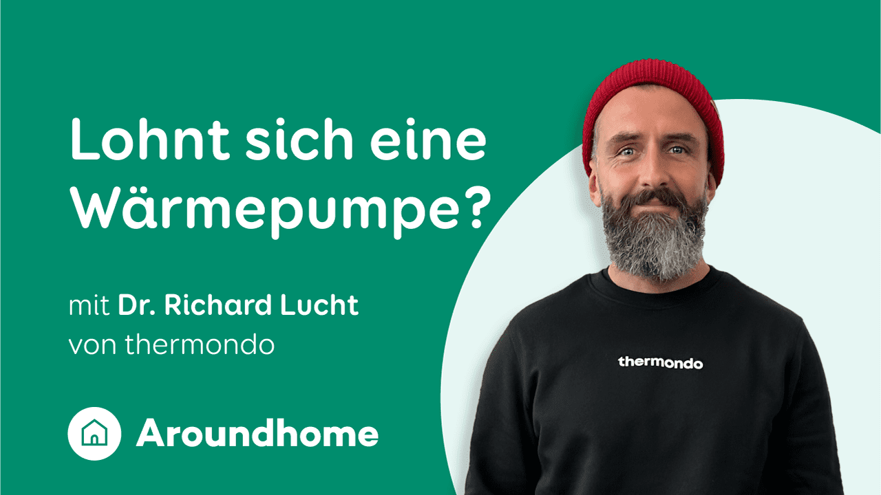 Coverbild des Video-Interviews mit thermondo zum Thema „Lohnt sich eine Wärmepumpe?"