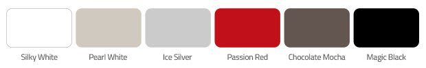 Nespresso Lattissima+ Farben