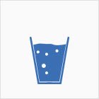 Wasser, Sprudel, Glas - Icon