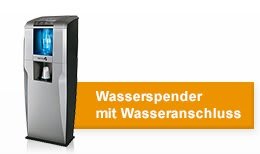 Wasserspender mit Wasseranschluss