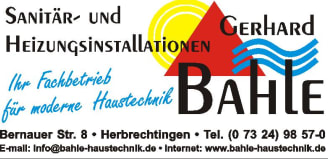 Gerhard Bahle Sanitär-und Heizungsinstallationen