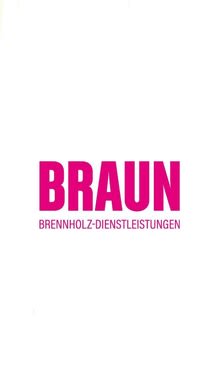 Logo von Nathanael Braun - Brennholz und Dienstleistungen
