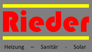Rieder Heizung-Sanitär-Solar