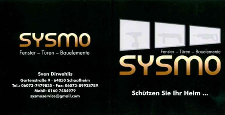 SYSMO Fenster/Türen/Fassadentechnik