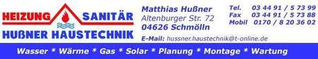 Hußner Haustechnik Heizung und Sanitär GmbH & Co.KG