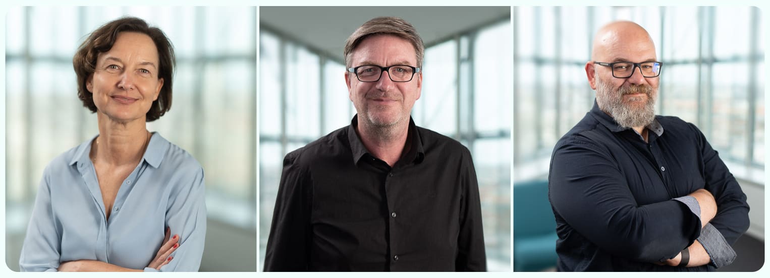 Aroundhome Geschäftsführung: Dagmar Faltis, Thomas Bruns, Christian Hansel